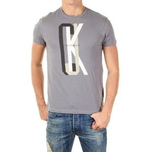Calvin Klein Jeans CMP89QJY600 T-shirt voor heren, grijs (9D3), 54