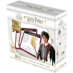 Topi Games - Harry Potter – Quiz 500 – gezelschapsspel – kaartspel – familie – vanaf 7 jaar – 2-8 spelers – HP-QU5-MI-108901