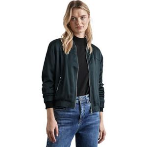 STREET ONE Blouson - Hunter Green - Met Ritszakken