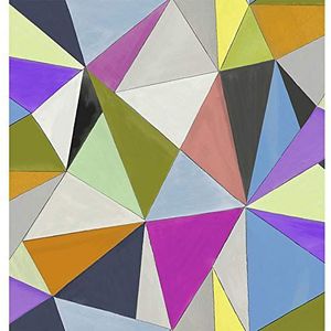 VILBER Fotobehang, digitaal printen, vliesbehang, PVC, milieuvriendelijke inkt, HP latex, speciale breedte 68 cm x 10 m, voor 6,80 m², KANDISKY.2538W-01