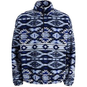 Jack & Jones - JOREDDIE - Coltrui - Blauw - Halve Rits