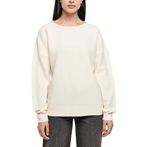 Urban Classics Dames Dames Chunky Fluffy Sweater Sweatshirt, witzand., 5XL