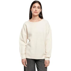 Urban Classics Dames Dames Chunky Fluffy Sweater Sweatshirt, witzand., 5XL