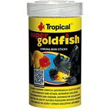 Tropical Super Goldfish Mini Sticks hoofdvoer voor leeuwenkoppen en andere goudvissen, 60g/100 ml