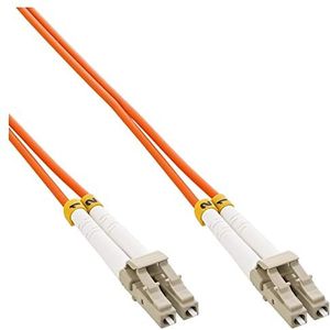 InLine 25m LC/LC 50/125m Vezel Optische Duplex Kabel