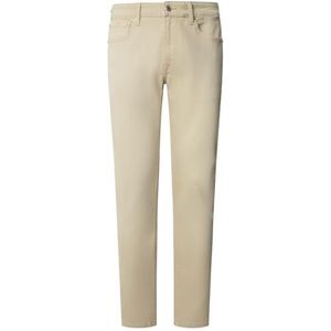 Pepe Jeans Tapered Jeans Stanley, bruin (beige steen), 38 W/30 L heren, Bruin (Beige Steen), 38W x 30L