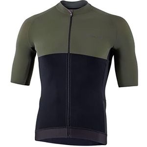 Nalini 03005101100C000.10 BASSUN Block J Heren T-shirt 330 Jungle/Zwart L, 330 Jungle/Zwart, L