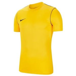Nike jongensshirt Jr Park 20 shirt met korte mouwen, Tour geel/zwart/zwart, 14-15 jaar