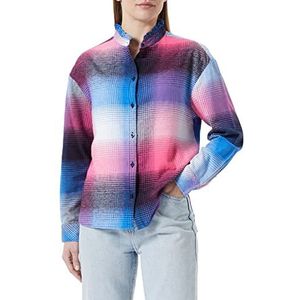 s.Oliver Damesblouses met lange mouwen, blauw, 46