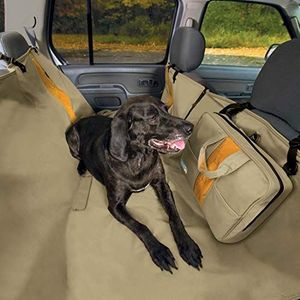 Kurgo Wandelmat voor honden, beschermende mat voor je achterbank, waterdicht en vuilafstotend, zand