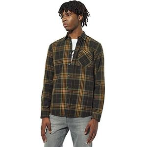 Kaporal Heren shirt model Taco kleur kaki maat, Khaki (stad), L