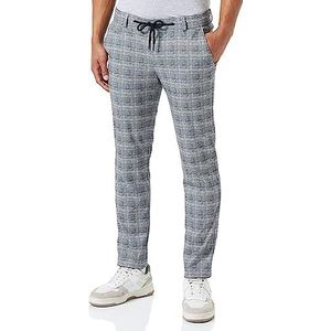 bugatti Heren 4036-36866 slakkenbroek, grijs-240, slim fit, grijs-240, 30W x 34L