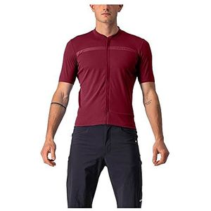 CASTELLI Unlimited Allroad Jersey T-shirt voor heren, bordeaux., S