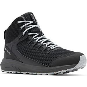 Columbia Trailstorm Mid Waterdichte Omni Heat Rise Trekking- en wandelschoenen voor heren, Zwarte X Stoom, 47 EU