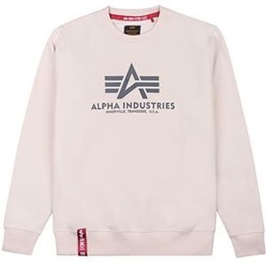 Alpha Industries Basic Sweatshirt voor heren Jet Stream White