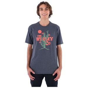 Hurley Evd Desert Days T-shirt Met Korte Mouwen Grijs M Man