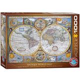 Antieke wereldkaart 1000-delige puzzel