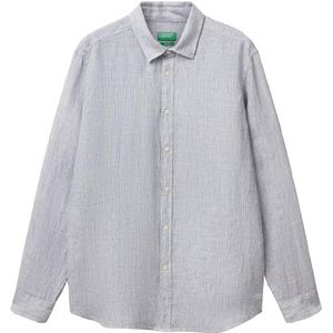 United Colors of Benetton heren overhemd, Wit, XS