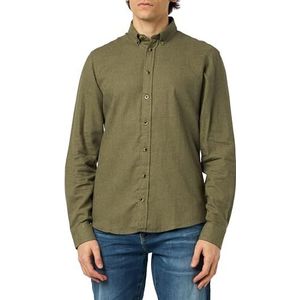 Blend Shirt voor heren, Pp Noos overhemd, 180523/Winter Moss, S