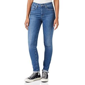 Levi's 721 High Rise Skinny - Damesjeans - Stretch - Zwart