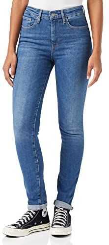 Levi's 721 High Rise Skinny - Damesjeans - Stretch - Zwart