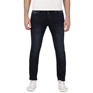 Timezone Scotttz Skinny jeans voor heren, blauw (Dark Navy Wash 3500), 30W x 32L