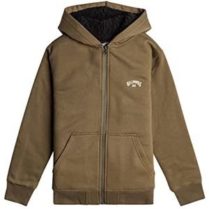 BILLABONG Full Zip Jongens Bruin M/12