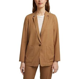 ESPRIT Collection Damesblazer, 255/bark, 38