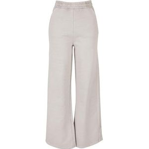 Urban Classics Dames Heavy Terry Garment Dye Slit Pants Shorts, warmgrijs, XL