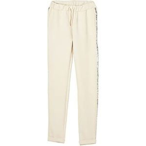 s.Oliver Joggingbroek voor meisjes met paillett, crème, 158 cm