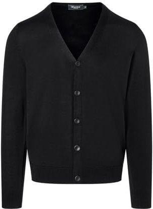 MAERZ Muenchen - Gebreid Vest - Zwart - V-hals - Lange Mouw