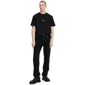 Karl Lagerfeld - KLJ Straight Denim - Jeans - Gewassen Zwart