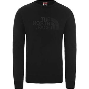 The North Face Heren M Drew Peak Crew Lht Tnf Zwart Sweatshirt