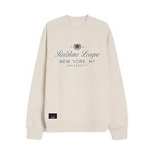 Redskins Sweatshirt voor kinderen, beige, 6 jaar, Beige, Eén maat