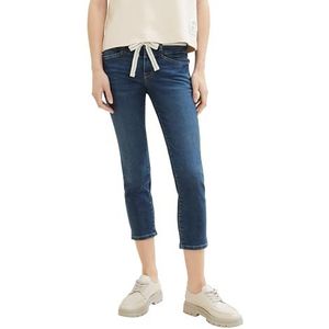 TOM TAILOR Alexa Slim Jeans voor dames, 10281 - Mid Stone Wash Denim, 28W x 26L