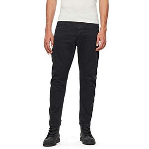 G-STAR RAW Heren Type C 3D Straight Tapered Fit Jeans, zwart (Jet Black B479-a814), 26W x 32L