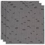 Monddoekjes Hydrofiel - Spot - Storm Grey - 3 Stuks