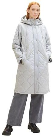 TOM TAILOR Denim Damesjas, 1039415, 11074-zilvergrijs, M, 11074 - zilvergrijs, M