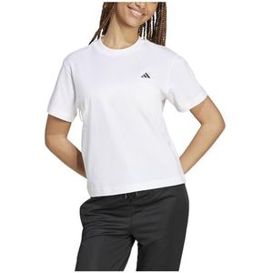 adidas Dames ESSENTIALS SMALL LOGO T-SHIRT, white, XL