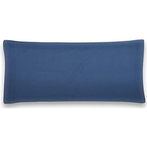 Sancarlos - Kussensloop voor bed, 100% katoen, marineblauw, 75 cm kussensloop.