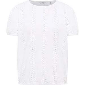 Mustang - Assaria - T-shirt - Ajourwerk - Ronde Hals