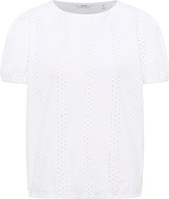 Mustang - Assaria - T-shirt - Ajourwerk - Ronde Hals