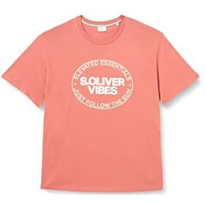 s.Oliver Heren T-shirt met korte mouwen, Oranje 20d1, 4XL