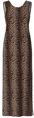 Jerseyjurk - Print - Mouwloos - Vierkante Hals - Polyester