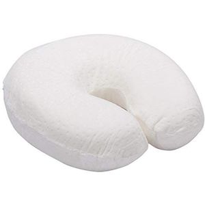 Pikolin Home - Visco-elastisch cervicaal kussen voor reizen met lage sterkte, ademend en met wasbare overtrek met ritssluiting