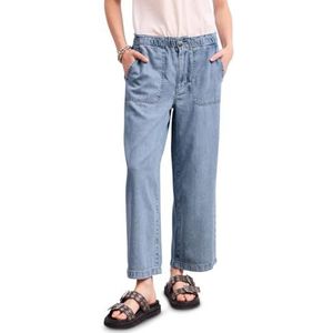 Street One - Studio Jean - Lichtblauw - Paperbag Wide Leg