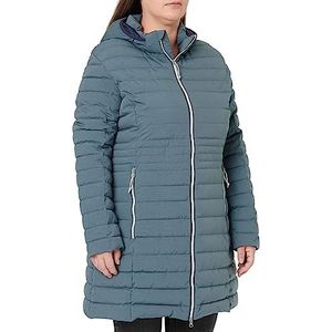 G.I.G.A. DX dames Casual functionele parka in donslook met afritsbare capuchon Bacarya, smoke blue, 50, 34275-000