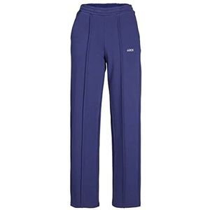 JACK & JONES Jxcamilla Mw Regular Time Pants Noos broek voor dames, Middeleeuwse blauw/detail: emb Moonbeam, M