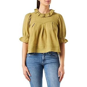 Naf Naf dameshemd, Olijf, 40
