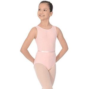 Roch Valley Mouwloos ballet examen shirt van katoen, lichtroze, 11-13 jaar